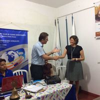 Reunião com a área internacional do Rotary Club