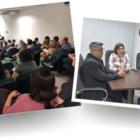 DSRI: Professor americano se reúne com reitor do IFMT, realiza palestra em Cuiabá sobre liderança para gestores e empreendedorismo com alunos de Primavera