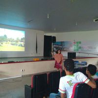 Palestra sobre intercâmbio em países de língua espanhola no IFMT Campus São Vicente